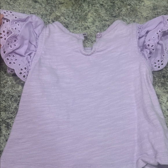 Janie and Jack Lavender and Pink Kids Tees - Picture 8 of 8